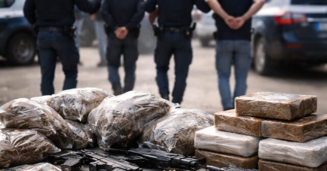 Sgominata associazione per traffico di droga e armi a Sarno, 23 arresti Sgominata associazione per traffico di droga e armi a Sarno, 23 arresti