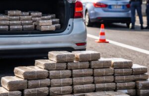 Arrestato con 33 chili di hashish sull’autostrada A2 del Mediterraneo Arrestato con 33 chili di hashish sull'autostrada A2 del Mediterraneo