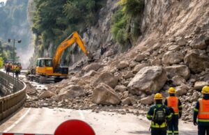 Frana a Positano, situazione critica e strada chiusa per lavori di messa in sicurezza Frana a Positano, situazione critica e strada chiusa per lavori di messa in sicurezza