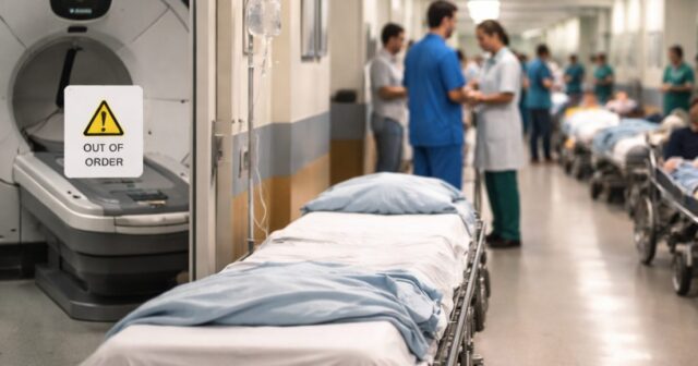 Guasto alla TAC dell'ospedale Ruggi di Salerno provoca disagi Guasto alla TAC dell'ospedale Ruggi di Salerno provoca disagi