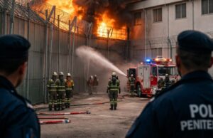 Incendio devastante al carcere di Fuorni: agenti raccontano l’emergenza Incendio devastante al carcere di Fuorni: agenti raccontano l'emergenza