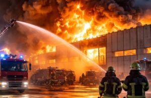 Incendio devastante in azienda a Sarno: Termoplast avvolta dalle fiamme Incendio devastante in azienda a Sarno: Termoplast avvolta dalle fiamme