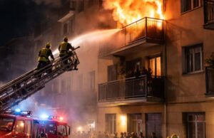 Incendio in un appartamento a Salerno: intervento dei vigili del fuoco nella notte Incendio in un appartamento a Salerno: intervento dei vigili del fuoco nella notte