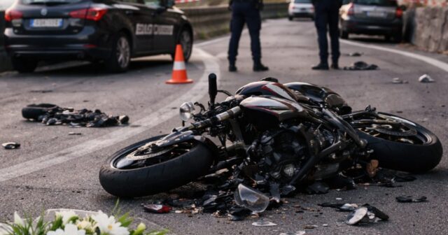 Incidente mortale a Positano: un centauro di 49 anni perde la vita Incidente mortale a Positano: un centauro di 49 anni perde la vita
