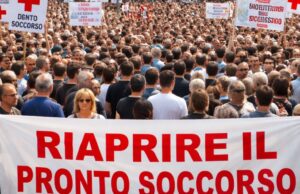 Protesta a Scafati per la riapertura del pronto soccorso dell’ospedale “Mauro Scarlato” Protesta a Scafati per la riapertura del pronto soccorso dell'ospedale "Mauro Scarlato"