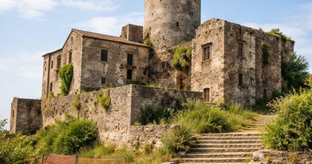 Richiesta di intervento urgente per il Castello medievale e la Torre angioina di Castelnuovo Cilento