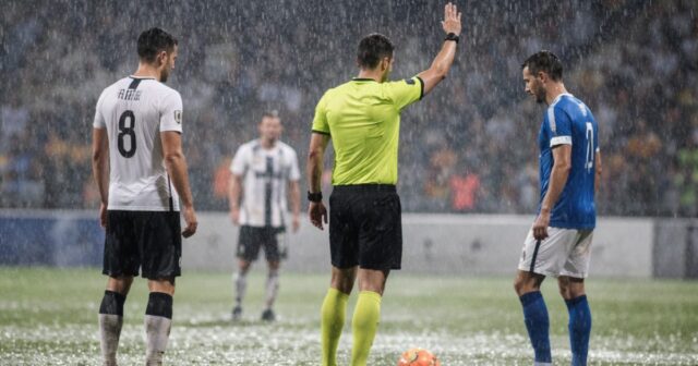 Salerno, playoff di Serie C sospesi per maltempo: Union Brescia-Ascoli interrotta