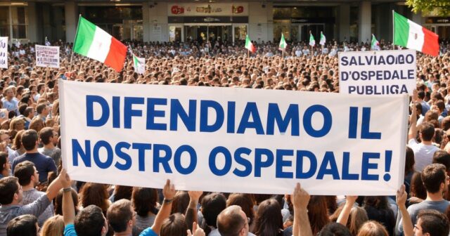 Scafati, il sindaco Aliberti chiama alla mobilitazione: "Difendiamo il nostro ospedale"