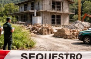Sequestrato cantiere per abusi edilizi nel Parco del Cilento, cinque indagati Sequestrato cantiere per abusi edilizi nel Parco del Cilento, cinque indagati