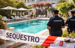 Sequestro di strutture abusive in un hotel di Anacapri Sequestro di strutture abusive in un hotel di Anacapri