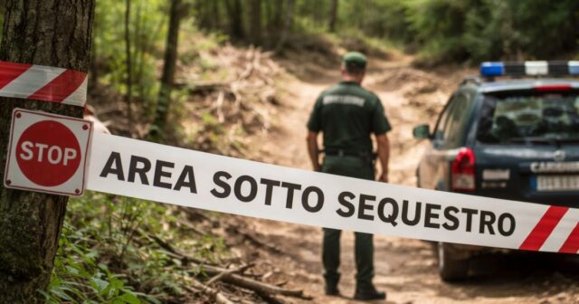 Sequestro di un bosco nel Cilento: 30mila metri quadrati sotto controllo Sequestro di un bosco nel Cilento: 30mila metri quadrati sotto controllo