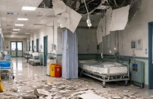 Crollo parziale del soffitto all’ospedale di Battipaglia, chiuso il reparto di Medicina Generale Crollo parziale del soffitto all'ospedale di Battipaglia, chiuso il reparto di Medicina Generale