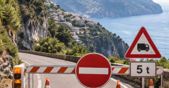 Divieto di transito sulla SR 373 a Ravello, Della Monica: "Rischi per la Costiera Amalfitana"