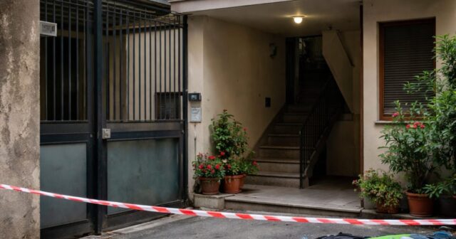 Figlio strangola il padre durante una lite a Pagani Figlio strangola il padre durante una lite a Pagani