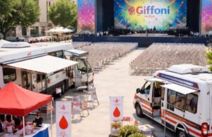 Il progetto “Dal sangue versato al sangue donato” al Giffoni Film Festival Il progetto "Dal sangue versato al sangue donato" al Giffoni Film Festival