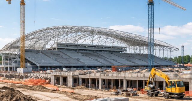 Iniziati i lavori per il nuovo stadio Volpe con la firma dell'Arus