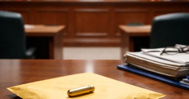 Inquietante atto intimidatorio al Tribunale di Nocera Inferiore: trovato un proiettile Inquietante atto intimidatorio al Tribunale di Nocera Inferiore: trovato un proiettile