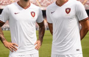 La Salernitana presenta il nuovo kit da trasferta con il vecchio logo La Salernitana presenta il nuovo kit da trasferta con il vecchio logo