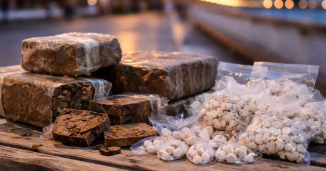 Operazione contro lo spaccio sul Lungomare di Salerno: sequestrati hashish e crack Operazione contro lo spaccio sul Lungomare di Salerno: sequestrati hashish e crack
