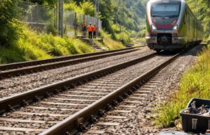 Ripresa della circolazione ferroviaria dopo il taglio di cavi sulla tratta Salerno-Paola Ripresa della circolazione ferroviaria dopo il taglio di cavi sulla tratta Salerno-Paola
