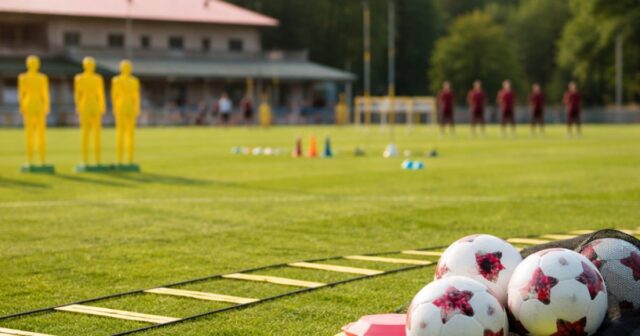 Salernitana conclude il ritiro a Cascia con una seduta atletica Salernitana conclude il ritiro a Cascia con una seduta atletica