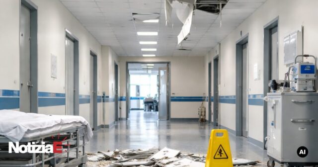 Manutenzione ospedaliera: un appello dopo il crollo di Battipaglia