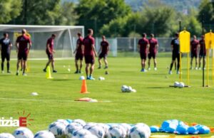 Preparazione intensa per la Salernitana in Calabria Preparazione intensa per la Salernitana in Calabria