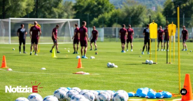 Preparazione intensa per la Salernitana in Calabria