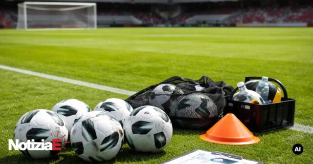 Rientro di Mattia Tascone nel centrocampo della Salernitana per la sfida contro il Foggia