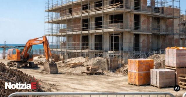 Sequestro di un cantiere ad Agropoli per abusi edilizi Sequestro di un cantiere ad Agropoli per abusi edilizi