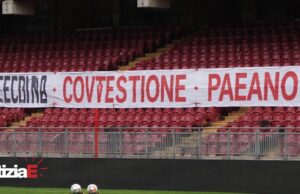 Striscioni di contestazione a Salerno contro Iervolino e Pagano Striscioni di contestazione a Salerno contro Iervolino e Pagano
