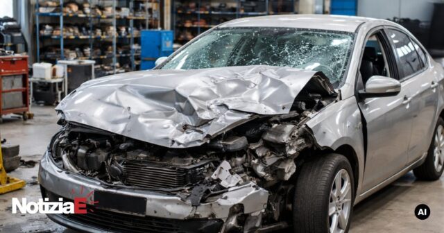 Blitz della Polizia di Stato: sequestrata auto riciclata Blitz della Polizia di Stato: sequestrata auto riciclata