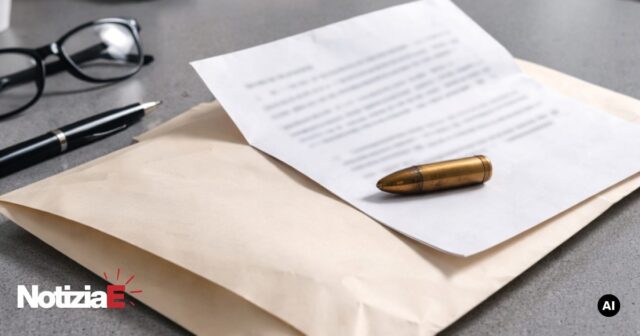 Ministro Valditara minacciato: lettera con proiettile inviata da Salerno