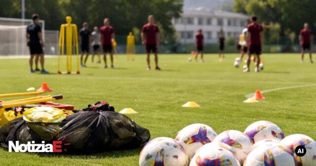 Ripresa degli allenamenti per la Salernitana in vista della sfida contro il Potenza