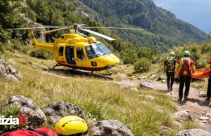 Salvato un escursionista in difficoltà sul sentiero di Ciolandrea Salvato un escursionista in difficoltà sul sentiero di Ciolandrea